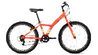 Велосипед подростковый Forward Dakota 1.0 d-24 1x6 (2022) 13" красный/желтый